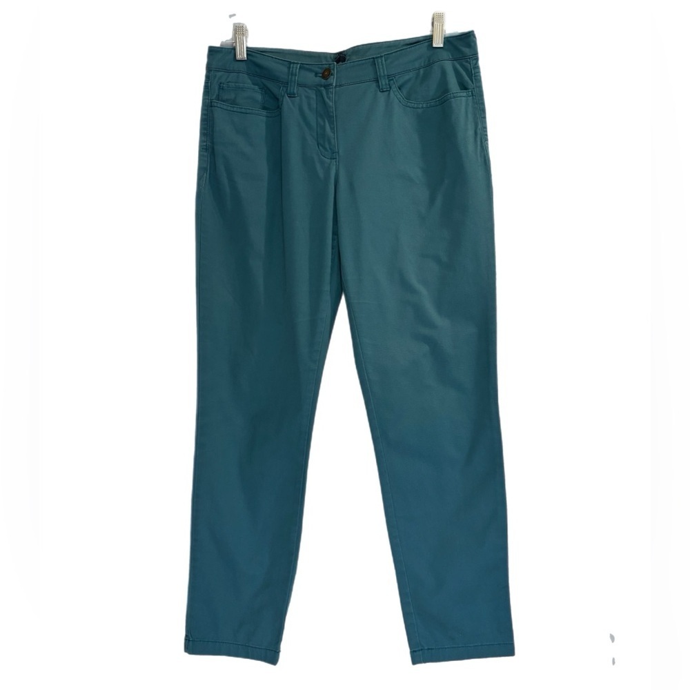Brooks Brothers teal Natalie fit pants